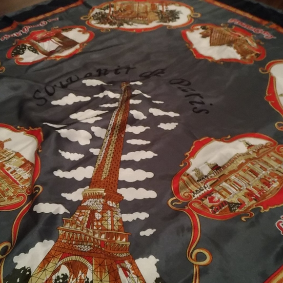 NWOT Gorgeous parisian sheer scarf - Picture 3 of 3